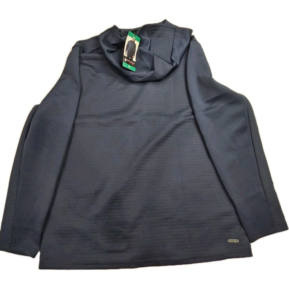Spyder Active Men's Full Zip Active Hoodie Jacket Navy / Blue / XL / New - Picture 2 of 9